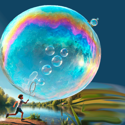 Blowing Bubbles at the Edge of the Universe